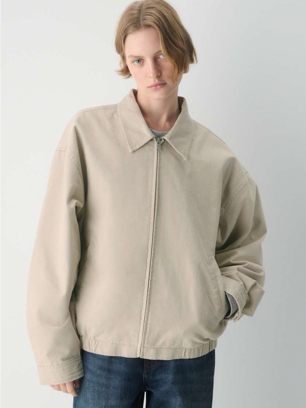 Aritzia TNA CADDIE BLOUSON JACKET - Picture 3 of 14